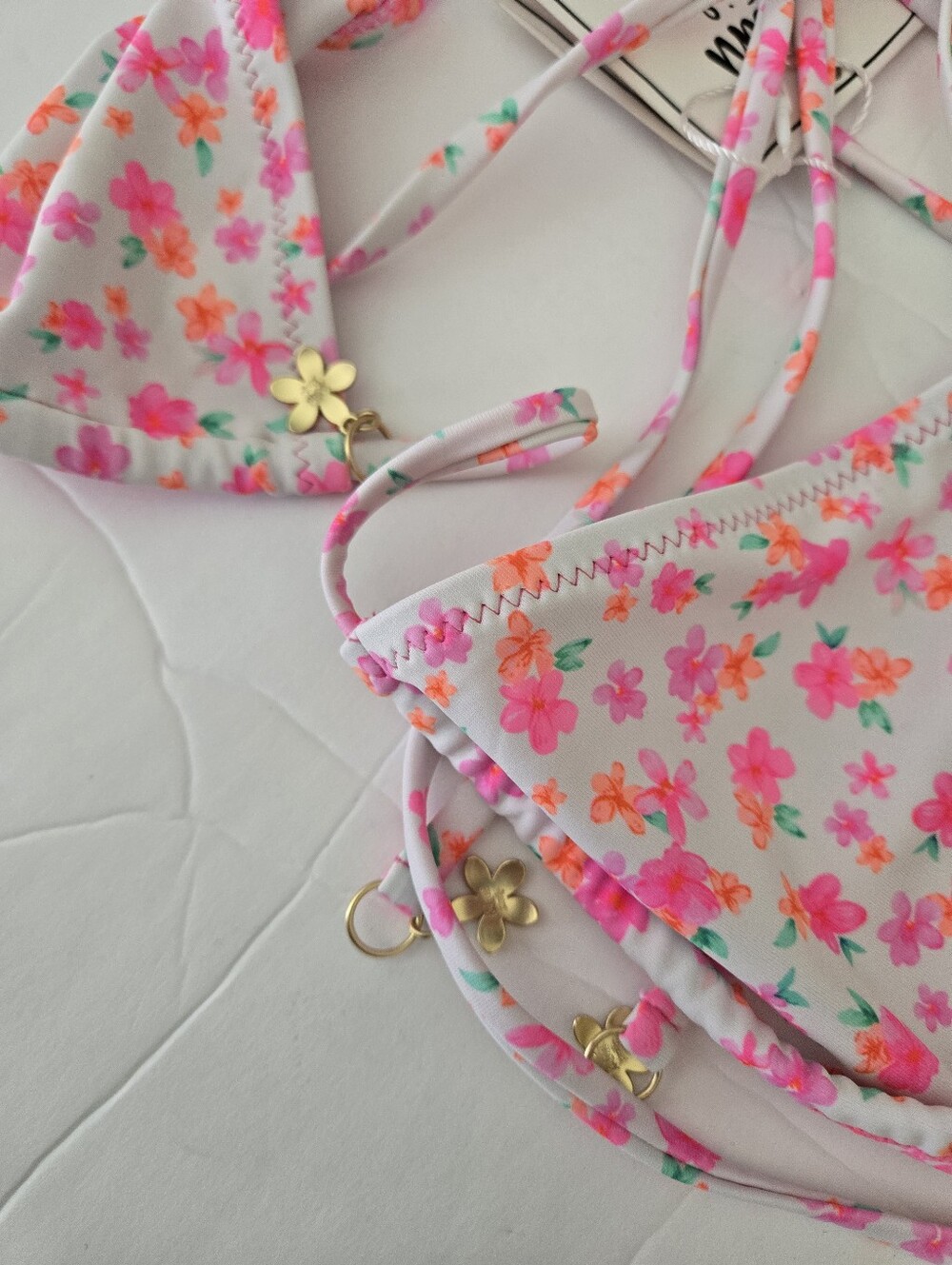 Kulani Kinis Halter Bralette Bikini Top - Picture 7 of 10